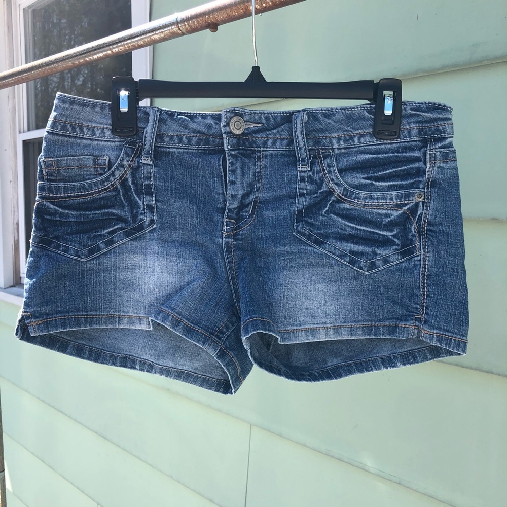 2 pairs of jean shorts
